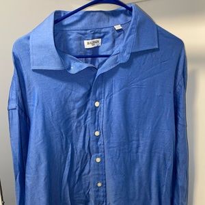 BALMAIN BUTTON DOWN DRESS SHIRT